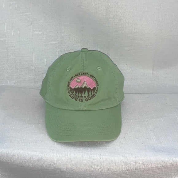 🩶🩶10/$50🏄🏻‍♀️ Life is Good “Get Out Get Lost Get Found” Baseball Cap Hat - Picture 3 of 14
